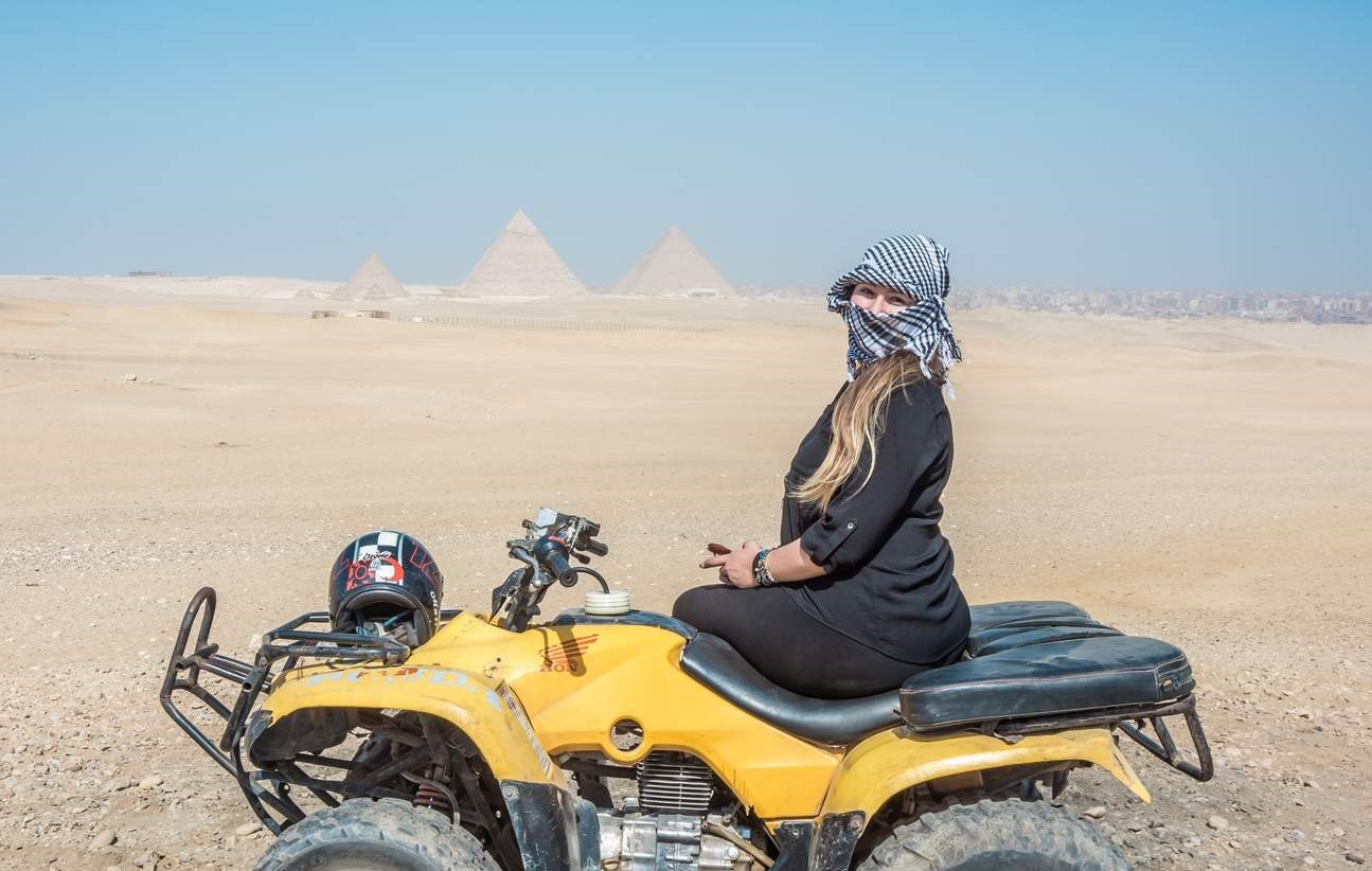 Halbtägige Quad-Fahrt durch die Pyramiden von Gizeh